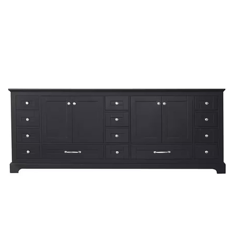 Dukes 84" Espresso Vanity Cabinet Only - BUILDMYPLACE