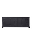 Dukes 84" Espresso Vanity Cabinet Only - BUILDMYPLACE