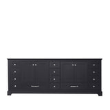 Dukes 84" Espresso Vanity Cabinet Only - BUILDMYPLACE