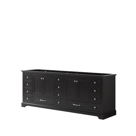 Dukes 84" Espresso Vanity Cabinet Only - BUILDMYPLACE