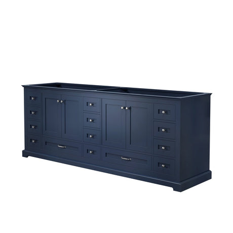 Dukes 84" Navy Blue Vanity Cabinet Only - BUILDMYPLACE