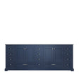 Dukes 84" Navy Blue Vanity Cabinet Only - BUILDMYPLACE