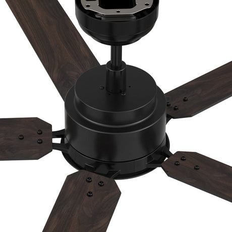 DUNKIRK 60 inch 5 - Blade No Light Ceiling Fan with Remote - LEDMyPlace