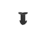 Durabal BK Balcony Angle Profile - External corner - anthracite powder coated Aluminum Trim with drip edge | BKAC - XH/1 - BUILDMYPLACE