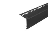 Durable BK Balcony Angle Profile, Tile height 7/16, cover height 2 - 3/8 in. for tiled balconies aluminum trim with drip edge. - BUILDMYPLACE