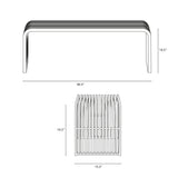 Durable Tube Pipe Stainless Steel - Fancy Benches For Living Room - BUILDMYPLACE