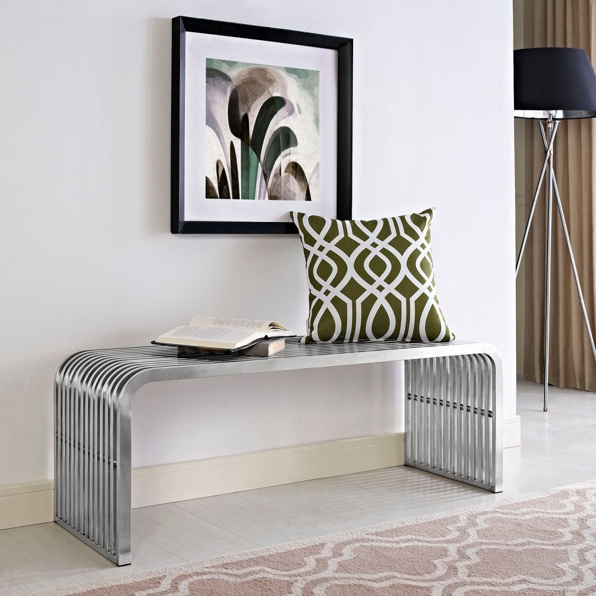 Durable Tube Pipe Stainless Steel - Fancy Benches For Living Room - BUILDMYPLACE