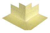 DURAL DURABASE Flex External Corner 4 - 1/2 in. x 4 - 1/2 in. - yellow - Bathroom - Tile Trims - BUILDMYPLACE