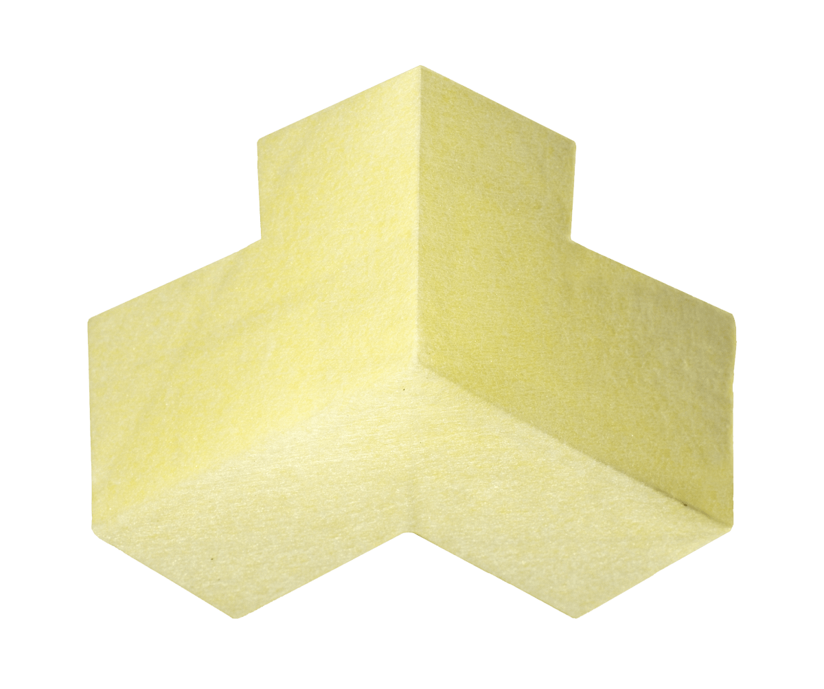 DURAL DURABASE Flex Internal Corner 4 - 1/2 in. x 4 - 1/2 in. - yellow - Bathroom - Tile Trims - BUILDMYPLACE