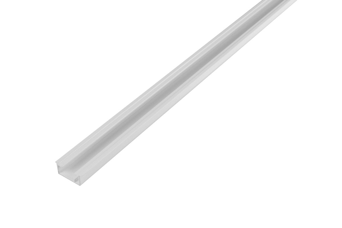 Dural Duralis - LED Basic Wall & Floor Profile 11/32 in. Aluminium White Powder Coated Tile Edge Trim - BUILDMYPLACE