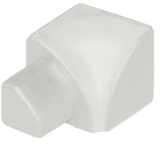 DURAL DURONDELL 5/16 in. Round Edge Metal Internal Corner Aluminum Powder Coated White - BUILDMYPLACE