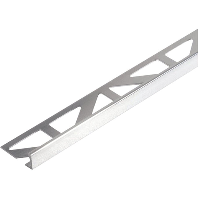 Dural Satin Anodized Durosol 1/2" in. Aluminum L Angle Metal Tile Edge Trim - BUILDMYPLACE