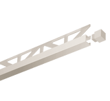 Dural Squareline Profile 11/32 in. Square Edge - Sand - Aluminum Powder Coated - Tile edge Trim - BUILDMYPLACE