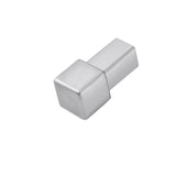 Dural Squareline Trim Int. and Ext. corner - Square Stainless Steel - Natural - Tile Edge Trim 20 Pc | DPSE 110 - Y/20 - BUILDMYPLACE