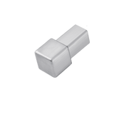 Dural Squareline Trim Int. and Ext. corner - Square Stainless Steel - Natural - Tile Edge Trim | DPSE 90 - Y/1 - BUILDMYPLACE