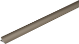 Dural T - COVE inside corner trim profiles Alumium anodized titanium Tile edgeTrims - BUILDMYPLACE