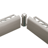 DURASTEP DP Worktop Trim 11/32 in. Aluminium - Bronze Anodized - Tile Trim Edge - BUILDMYPLACE