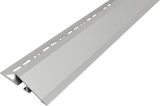 DURATRANS Transition Trim 1 25/32 in. Silver Anodized Aluminum Metal Tile Edge Trim - BUILDMYPLACE