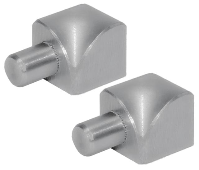 Durondell Aluminum Internal Corner - Silver Anodized - Tile Corner Trim 2 Piece | DRAE 100 - YI/2 - BUILDMYPLACE