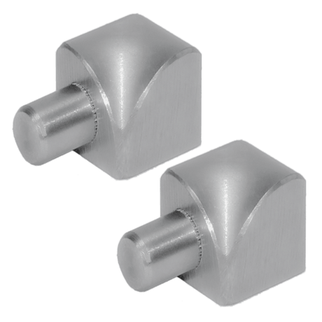 Durondell Aluminum Internal Corner - Silver Anodized - Tile Corner Trim 2 Piece | DRAE 125 - YI/2 - BUILDMYPLACE