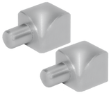 Durondell Aluminum Internal Corner - Silver High - Gloss Anodized - Tile Corner Trim 2 Piece | DRA 862 - YI/2 - BUILDMYPLACE