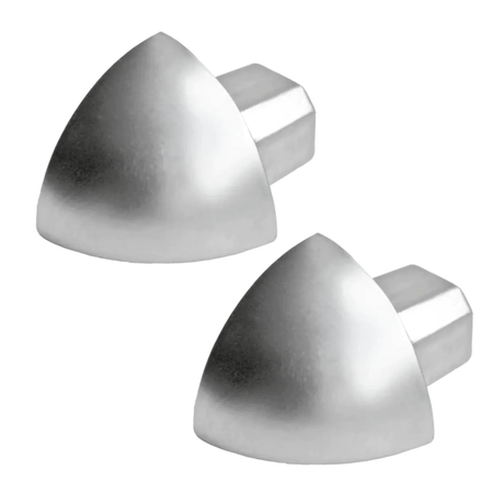 DURONDELL EXTERNAL CORNER PIECES SILVER - 2 PER PACK - DRAE 125 - Y/2 - BUILDMYPLACE