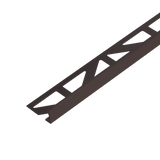 Durosol L Shaped Edge Trim 5/16 in - Bronze - Anaodized Brushed - Tile Edge Trim - BUILDMYPLACE