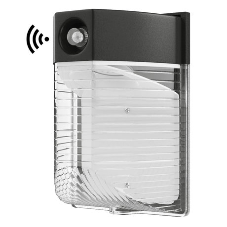 Dusk to Dawn - LED Wall Pack, 13W/18W/26W Wattage Adjustable, 3000K/4000K/5700K CCT Changeable, Outdoor Security Light - BUILDMYPLACE