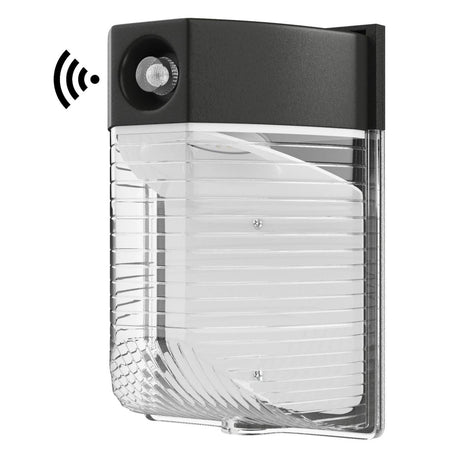 Dusk to Dawn - LED Wall Pack, 13W/18W/26W Wattage Adjustable, 3000K/4000K/5700K CCT Changeable, Outdoor Security Light - BUILDMYPLACE