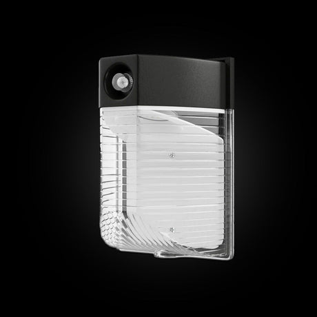 Dusk to Dawn - LED Wall Pack, 13W/18W/26W Wattage Adjustable, 3000K/4000K/5700K CCT Changeable, Outdoor Security Light - BUILDMYPLACE