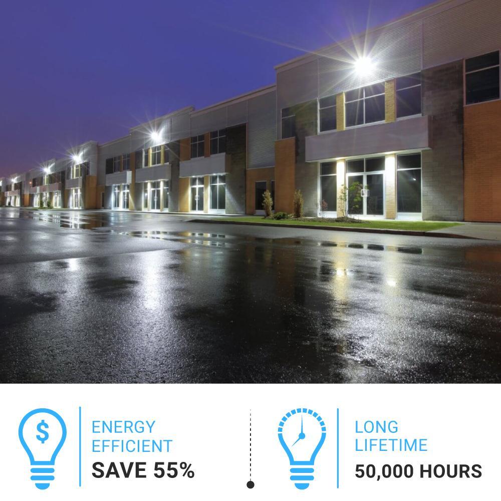 Dusk to Dawn - LED Wall Pack, 13W/18W/26W Wattage Adjustable, 3000K/4000K/5700K CCT Changeable, Outdoor Security Light - BUILDMYPLACE