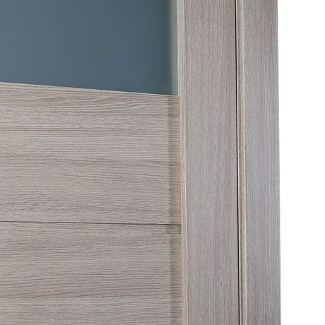 Edna Vetro Interior Door in Shambor Finish - BUILDMYPLACE