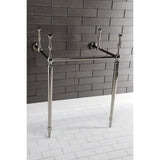 Edwardian 22" x 19" Brass Console Sink Legs - BUILDMYPLACE