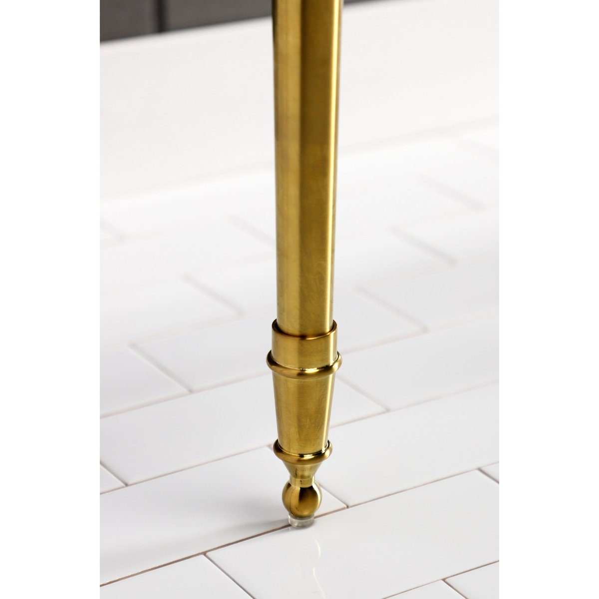 Edwardian 22" x 19" Brass Console Sink Legs - BUILDMYPLACE