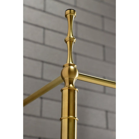 Edwardian 22" x 19" Brass Console Sink Legs - BUILDMYPLACE