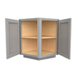 Elegant Dove - Base End Cabinet | 24"W x 34.5"H x 24"D - BUILDMYPLACE