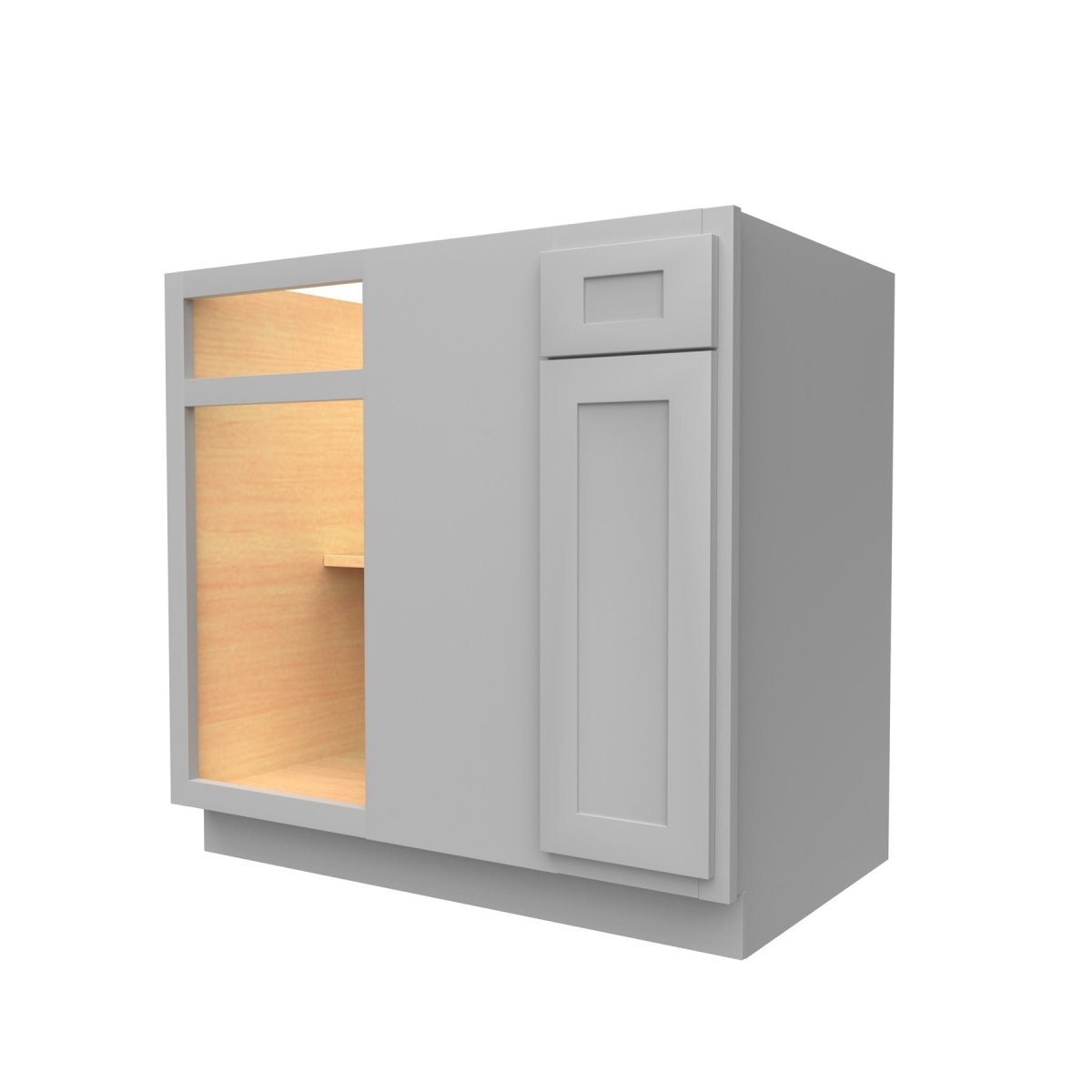 Elegant Dove - Blind Base Cabinet | 36" W x 34.5"H x 24"D - BUILDMYPLACE