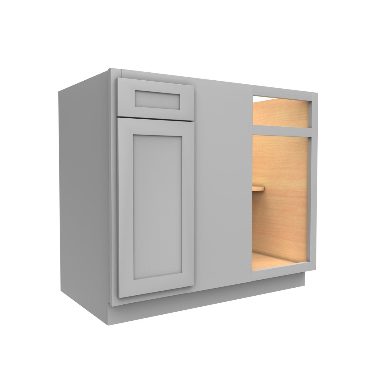 Elegant Dove - Blind Base Cabinet | 39" W x 34.5"H x 24"D - BUILDMYPLACE