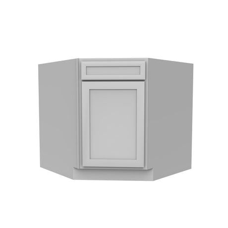 Elegant Dove - Diagonal Corner Sink Base Cabinet | 36"W x 34.5"H x 24"D - BUILDMYPLACE