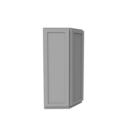 Elegant Dove - Double Door Wall End Cabinet | 12"W x 30"H x 12"D - BUILDMYPLACE