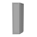 Elegant Dove - Double Door Wall End Cabinet | 12"W x 42"H x 12"D - BUILDMYPLACE