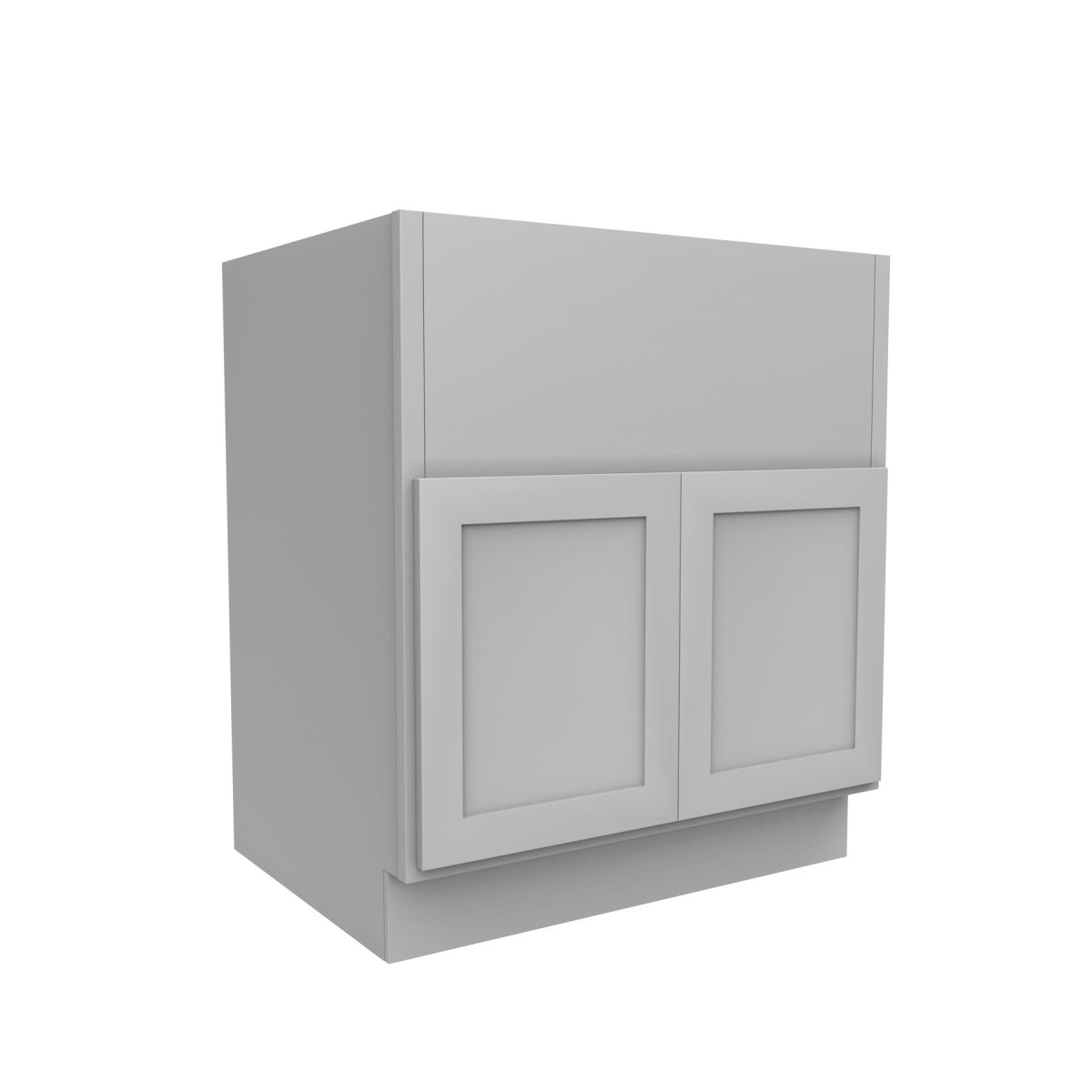 Elegant Dove - Farm Sink Base Cabinet | 30"W x 34.5"H x 24"D - BUILDMYPLACE