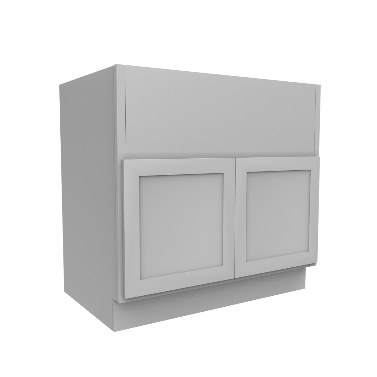 Elegant Dove - Farm Sink Base Cabinet | 36"W x 34.5"H x 24"D - BUILDMYPLACE