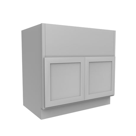 Elegant Dove - Farm Sink Base Cabinet | 36"W x 34.5"H x 24"D - BUILDMYPLACE