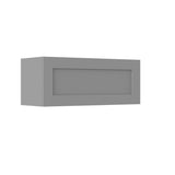 Elegant Dove - Horizontal Wall Cabinet | 30"W x 12"H x 12"D - BUILDMYPLACE