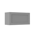 Elegant Dove - Horizontal Wall Cabinet | 30"W x 15"H x 12"D - BUILDMYPLACE