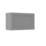 Elegant Dove - Horizontal Wall Cabinet | 30"W x 18"H x 12"D - BUILDMYPLACE