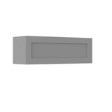 Elegant Dove - Horizontal Wall Cabinet | 36"W x 12"H x 12"D - BUILDMYPLACE