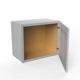 Elegant Dove - Single Door Wall Cabinet | 12"W x 15"H x 12"D - BUILDMYPLACE