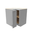 Elegant Dove - Square Corner Base Cabinet | 33"W x 34.5"H x 24"D - BUILDMYPLACE